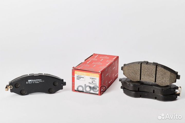 Колодки тормозные chevrolet rezzo (U100) SM-BPG