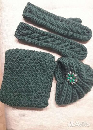 Чалма,шарф и рукавички