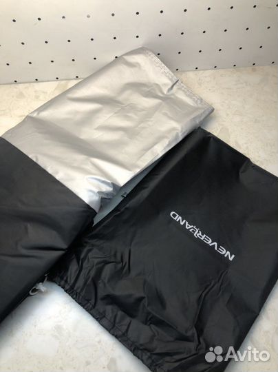 Чехол для мото Silver Black XL 245/105/125 №32