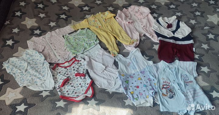 Вещи пакетом на малыша