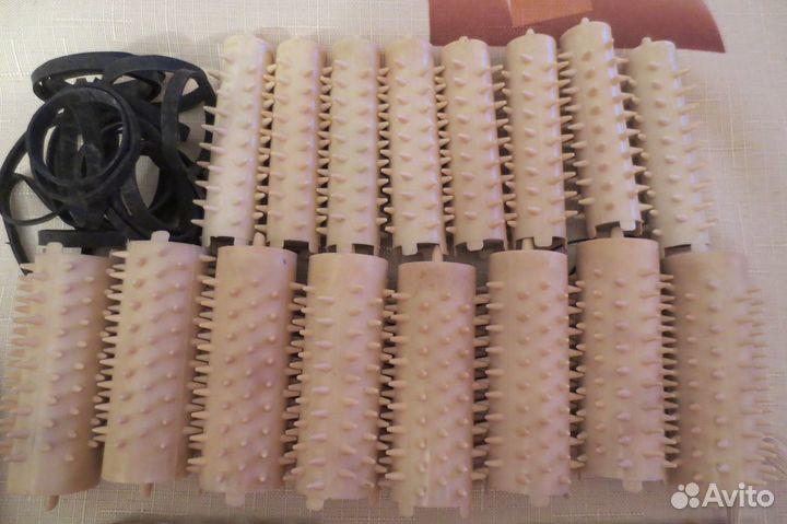 Бигуди, плойка и фен. СССР