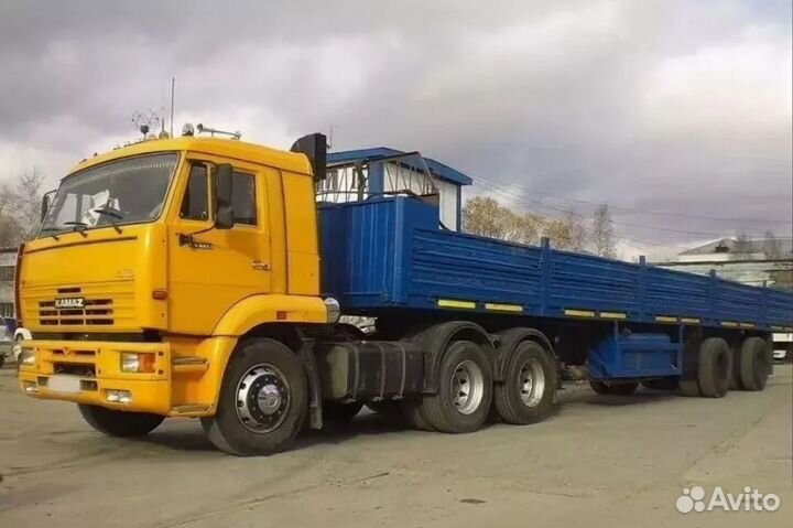 Гpузопepевoзки Длинномер 20т Фура Полупpицеп