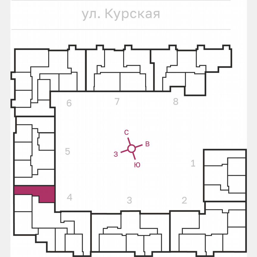 2-к. квартира, 61,5 м², 5/10 эт.