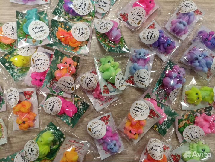 Дракошки из мыла ручной работы