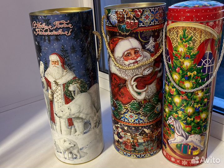 Цена за 7 шт. новогодних коробок