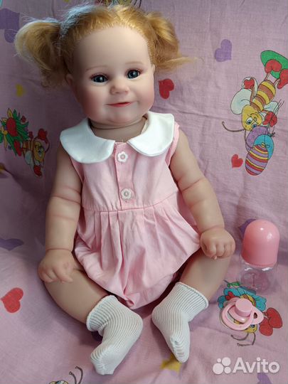 Кукла реборн силиконовая для Сабины