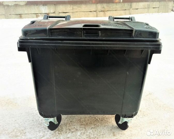 Мусорный пластиковый бак 660л GC-5478