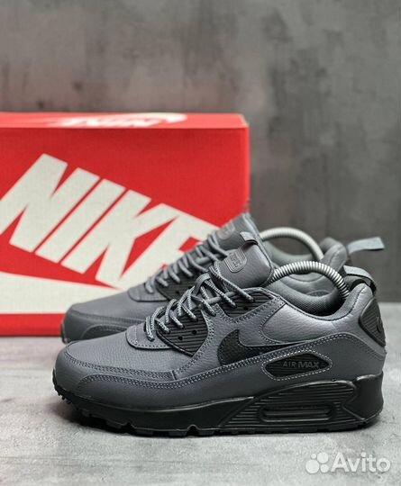 Nike Air Max 90 зимние кроссовки