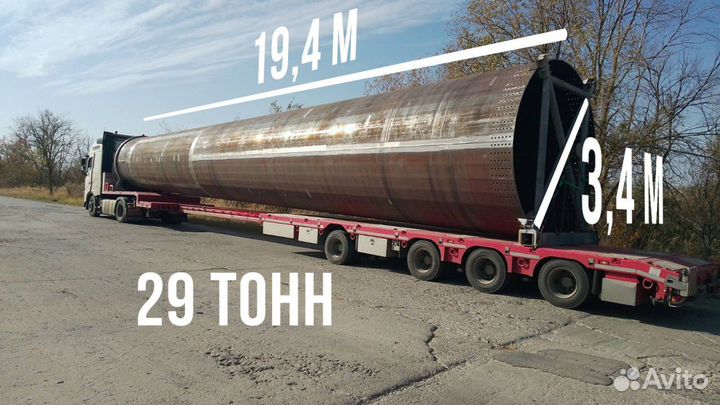 Перевозка металлоконструкций тралом