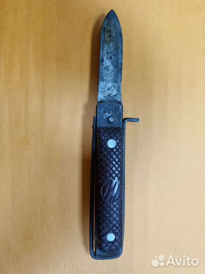 Нож электрика, рамочный. СССР