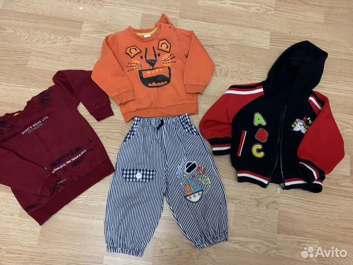 Вещи пакетом на мальчика от 1 года