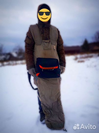 Подвеска с парашютом для дельтаплана