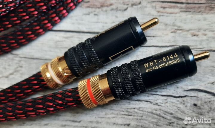 Аudiocrast межблок, 5N OFC, RCA-RCA бомба