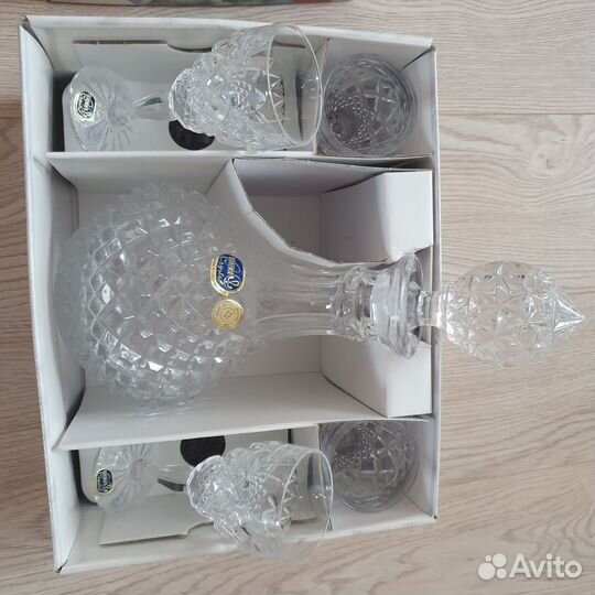 Графин Чехия и 6 рюмок