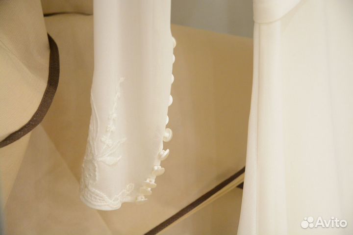 Свадебное дизайнерское платье,новое,стильбохо р.44