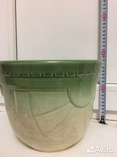 Горшок цветочный кашпо керамика