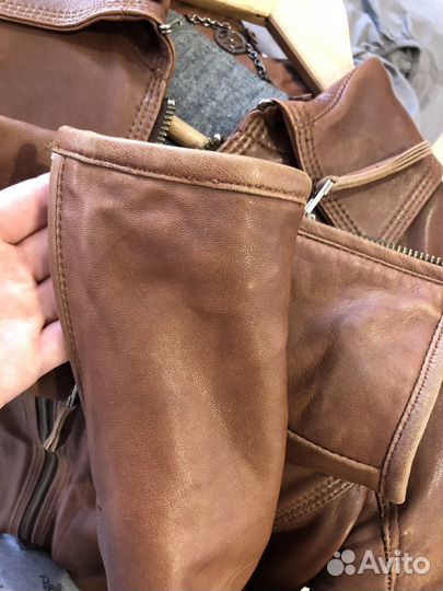 Куртка кожаная marella оригинал