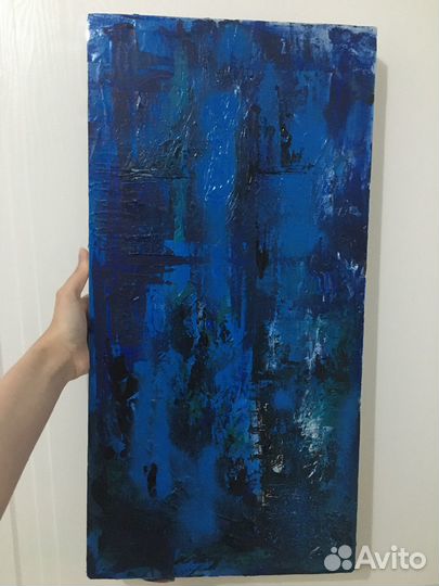 Абстрактная картина «море»