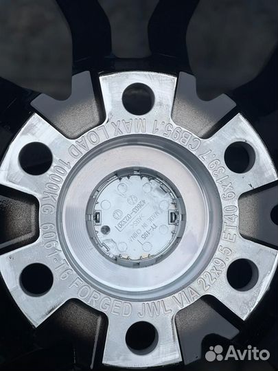 Кованые диски R22 6x139.7 Toyota Land Cruiser 300