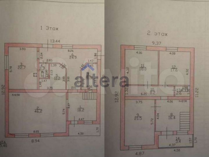 Дом 218 м² на участке 12 сот.