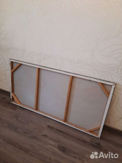 Картина маслом на холсте 150на76. Маки