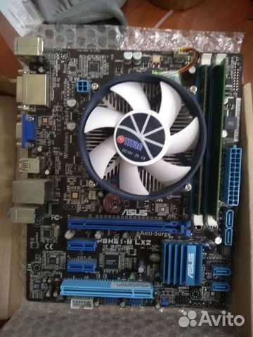 Процессор i3 2100+мат. плата Asus P8H61-M Lx2