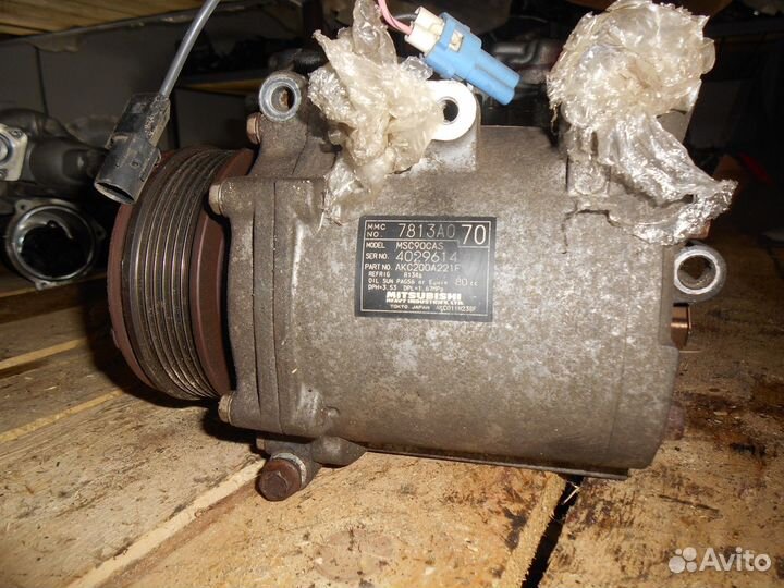 Компрессор кондиционера MMC Outlander XL Lancer