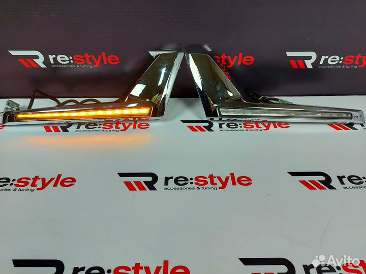 Ресницы в фары Toyota Land Cruiser 200 с16г