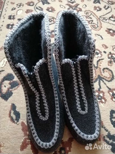 Полусапожки войлочные