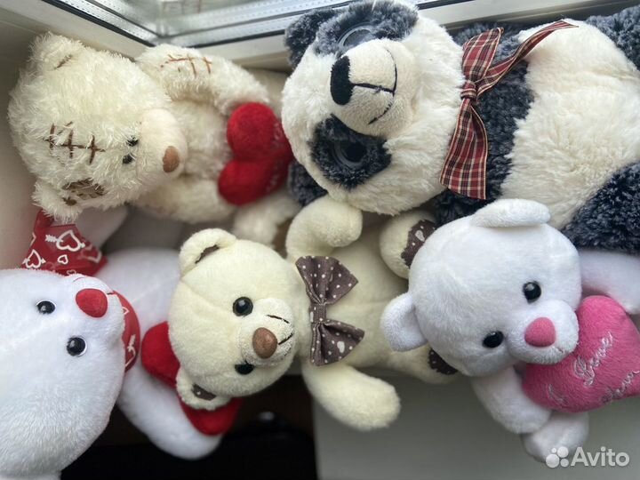 Мишки плюшевые