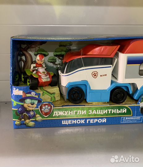 Машиновоз щегячий патруль, фура 72 см