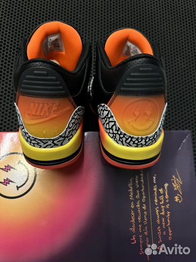 Balvin x Air Jordan 3 Retro Rio Black Multi-Color