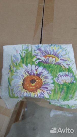 Салфетка, банкетная, цветная