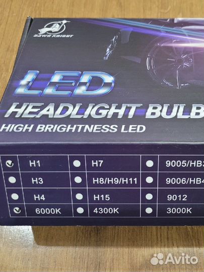 Светодиодные лампы h1 k5c mini
