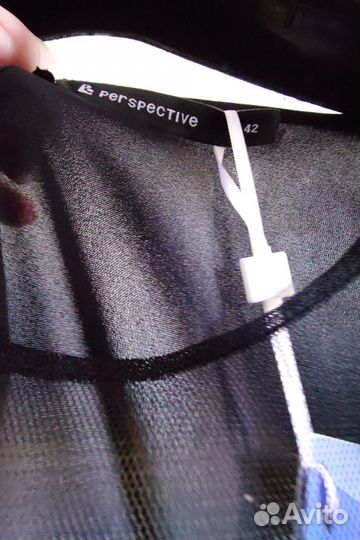 Черная блуза Perspective на 48-50р