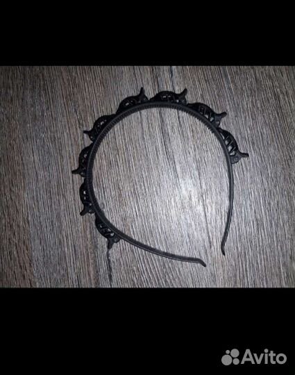 Ободок с зажимами