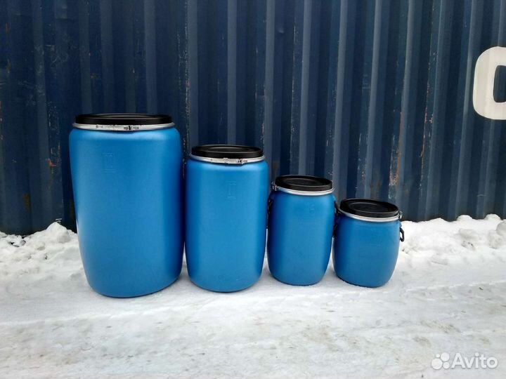 Бочки и канистры, есть новые, б/у-чистые