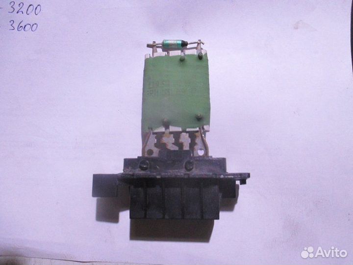 Сопротивление отопителя Peugeot Partner 1.6 2012