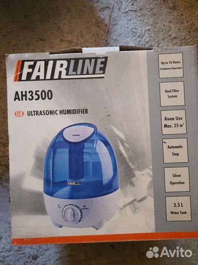 Увлажнитель воздуха. Почти новый 3.5 л