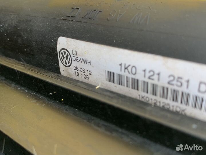 Кассета радиаторов skoda octavia a5