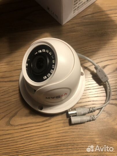 Камера видеонаблюдения купольная уличная