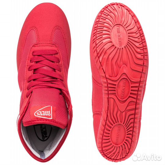 Борцовки Green Hill GWB-3052 красно-белый р. 33-46