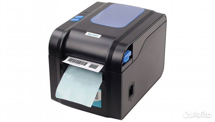 Принтер этикеток Xprinter XP-370B (USB) Черный