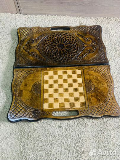 Нарды резные ручной работы