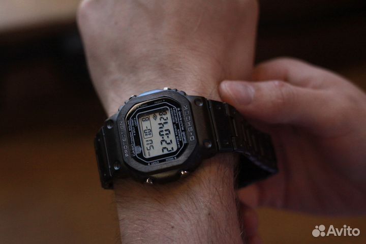 Мужские часы Casio G-Shock Чёрные. Новые