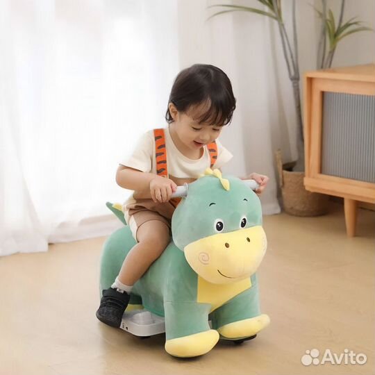 Электромобиль А2115 (Динозавр) зелёный F