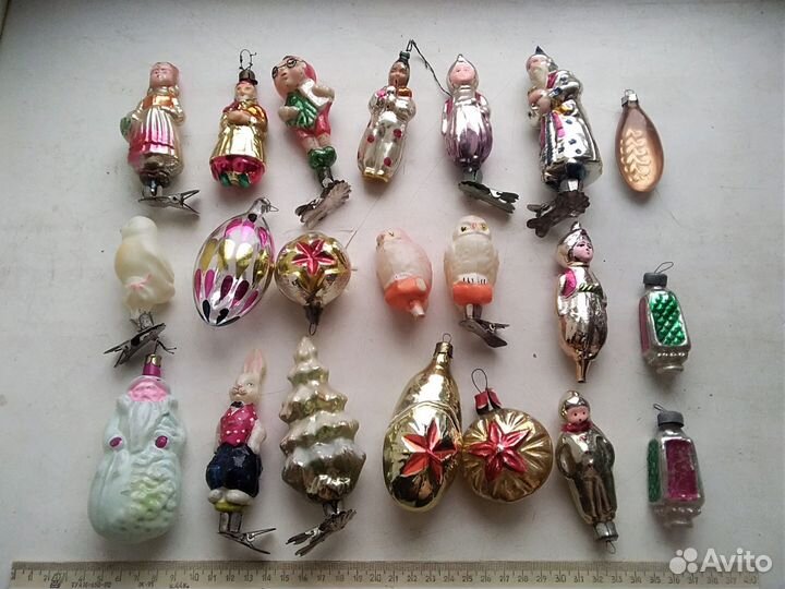 Елочные игрушки СССР