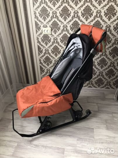 Коляска санки