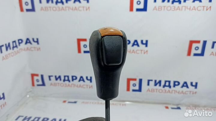 Рукоятка кулисы кпп BMW X5 25161423538. Потертость