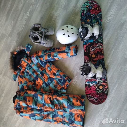 Сноуборд 110 (120) комплект